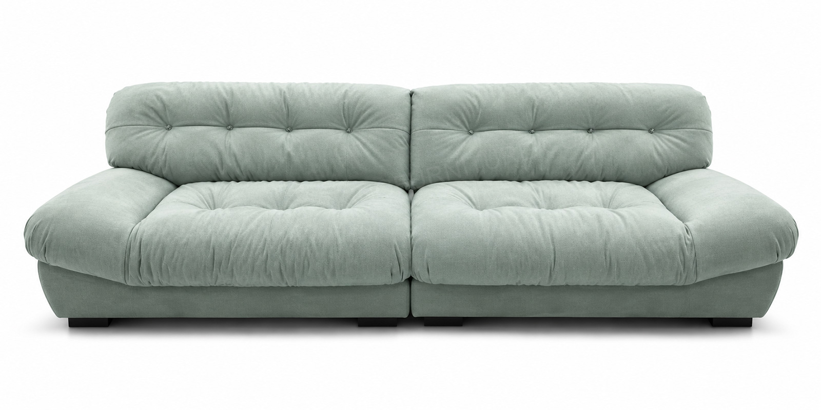 RSK2320 Oversized Tufted Fabric Lounge Sofa