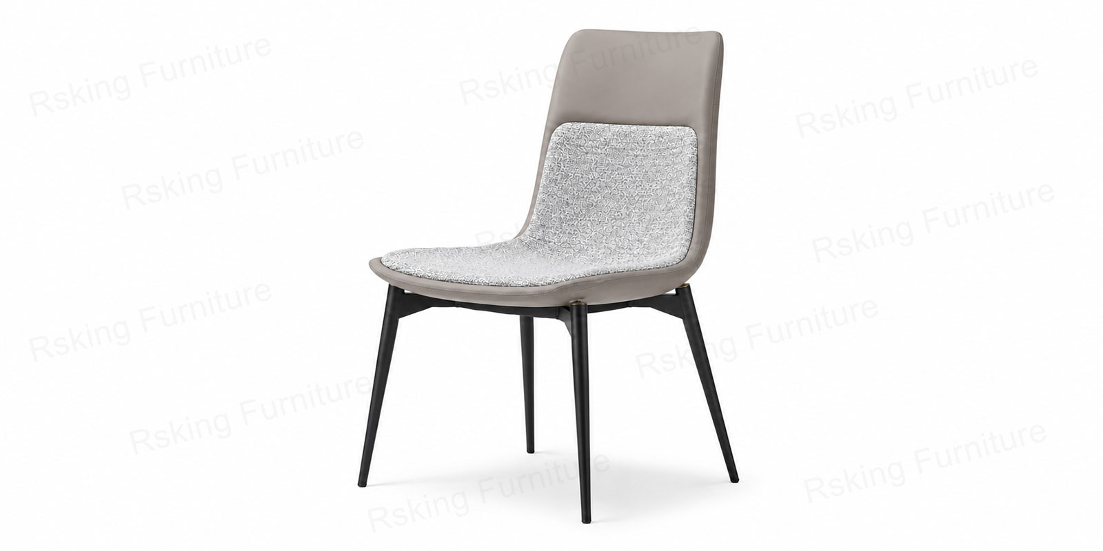 Y158A Textured Fabric High Back Dining Chair | RSKING