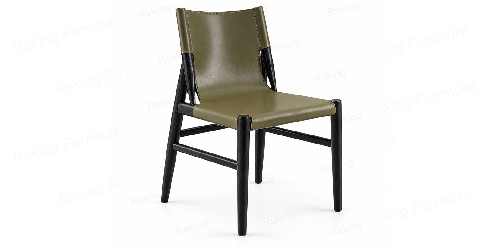 Y1925A Olive Green Restaurant Dining Chair | RSKING